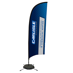 9' RAZOR SAIL SIGN FLAG