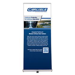 33.5" RETRACTABLE BANNER KIT (DATA CENTER)