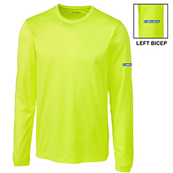 MEN'S SAFETY YELLOW L/S JERSEY TEE